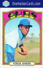 1972 Topps Chicago Cubs #410 Fergie Jenkins