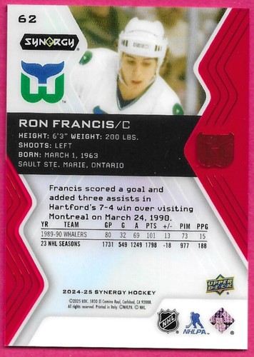 2024-25 Upper Deck Synergy Base Red Parallel "You Pick from list" - Picture 70 of 84