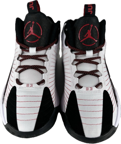 Nike Jordan Jumpman 2021 White University Red Black CQ4021 100 Men's Size 10.5 - Picture 4 of 12