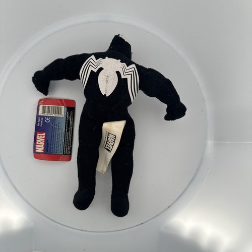 2003 Posable Venom Marvel Plush Figure Villain - Picture 3 of 5