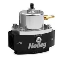 Holley 12-846 Hp Billet Fuel Pressure Regulator Efi Bypass Style 15-65 Psi