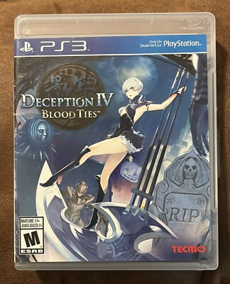 PS3 Deception IV Blood Ties Complete