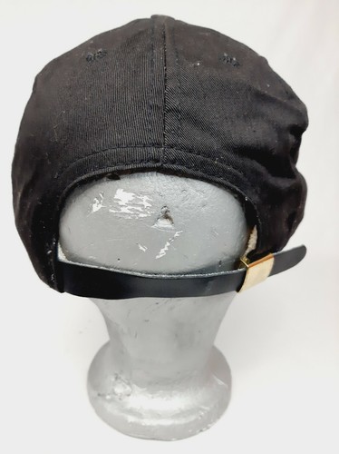 Vintage Conoco Asphalt leather Snapback Trucker Hat Cap Rope Front Made in USA - Picture 5 of 10