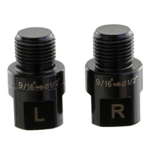 NEW! Bicycle Pedal Adapter Converter Fits 9/16" Cranks & 1/2" Bike Pedals