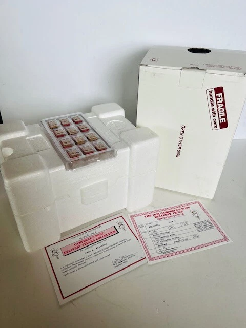 Franklin Mint Danbury Diecast Car model die cast Box 1931 Campbells Soup Truck - Image 2 of 4