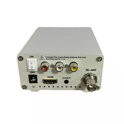 TV-TX200 VHF/5-12 UHF/13-68 Analog TV Transmitter Support HD HDMI 1080P CVBS - Photo 8/11