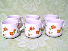 Noritake Progression Happy Days Mugs Orange F...