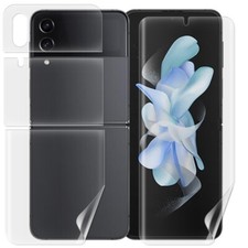 Crystal Clear 3in1 Hydrogel Film for Samsung Galaxy Z Flip 4 SM-F721U Cellphone