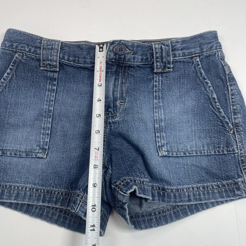 Vintage AE Supply Co. Women’s Low-Rise Denim Heavy Duty Workwear Shorts Size 0 - Picture 8 of 10