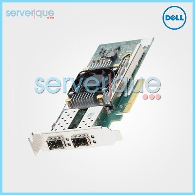 Y40PH Dell Broadcom 10Gbps PCIe 2.0 X8 10GBase-X Dual-Ports Network Adapter