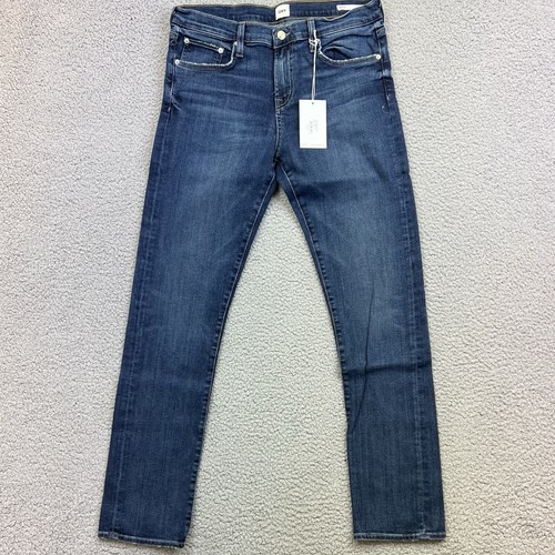 Jeans Edwin Uomo 31x31 Maddox Stax Blu Scuro Flex Denim Slim Fit NUOVO