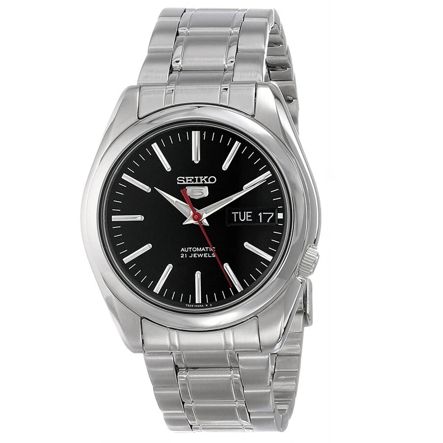 SEIKO Serie 5 SNKL45K1 Superior Orologio Automatico Uomo Bracciale Acciaio