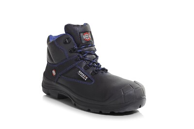 Safetix Taurus PU/RU S3 SRC Sicherheit Chukka Arbeitsstiefel Kappe schwarz Stiefel Gr. 13 48
