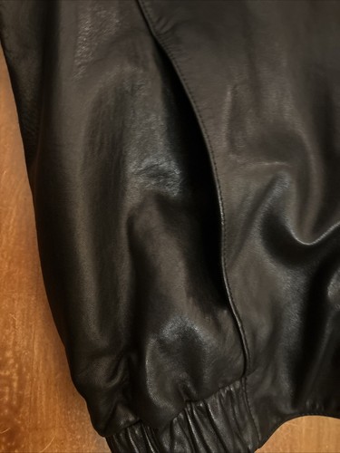 ANDREW MARC New York Butter Soft Leather Jacket Zip Out Quilted Liner Mens XL - Picture 8 of 24