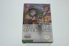 Nes Nintendo Battle of Olympus box, cart, instructions, sleeve, foam - oval seal