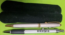 Two ONKYO INTEGRA Amplifier original Add pens. Collectable Made In Japan.