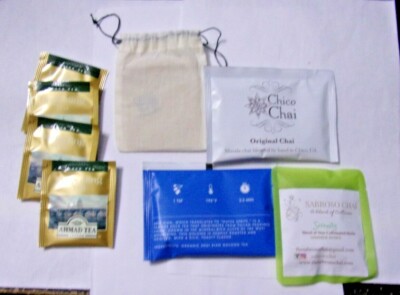 Tea Sampler - Darjeeling, Sabroso Chai, Shui Xian, Chico Chai & Bags - New