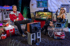 Joe Bob Briggs & Darcy Signed and Personalized 8 x 10 headshot choice #7