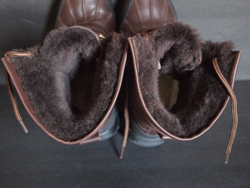 UGG AUSTRALIA Adirondack II BOOT Size 6 Classic Sheepskin Midcalf Hiking LACE-UP - Picture 15 of 19