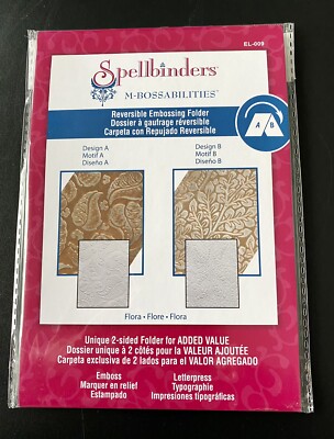Spellbinders Prägeschablone M-Bossabilities, EL-009-Flora-
