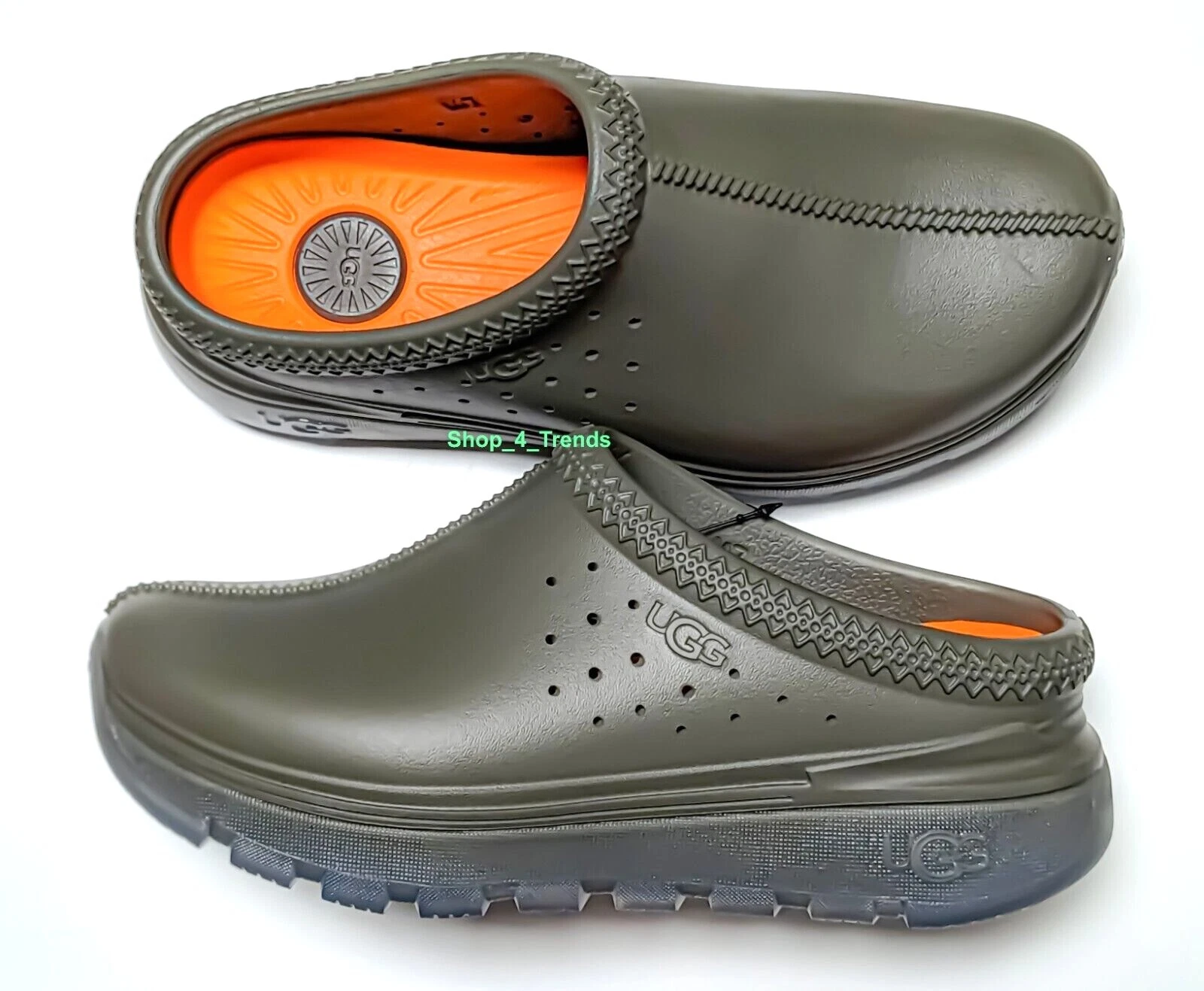 New Men Women's Shoes UGG Tasman Sport Slippers 1138590 Sandal Shoes Moss Green