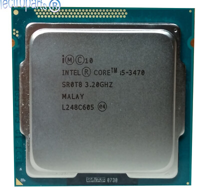 Intel Core i5-3470 3.2 GHz 5 GT/s LGA 1155 Desktop CPU Processor SR0T8