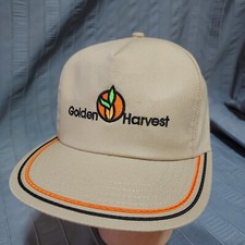 Vintage Golden Harvest USA MADE Hat Snapback Trucker Cap King