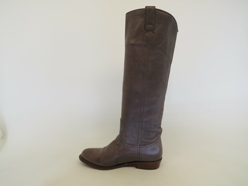 Botas vaqueras Frye para mujer talla 6 M de cuero marrón hasta la rodilla de moda - Imagen 2 de 10