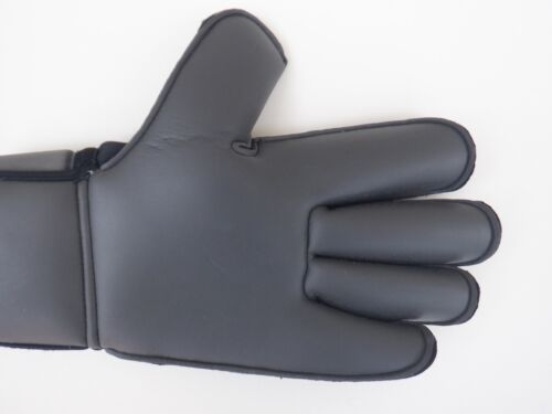 Nike GK Gunn Cut Promo Gray Black Soccer Goalkeeper Gloves Roll Finger 10.5 READ - Picture 3 of 17