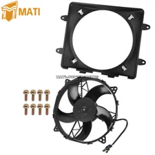 Radiator Fan With Shroud Assembly For Polaris RZR 570 800 Sportsman 700 EFI 800