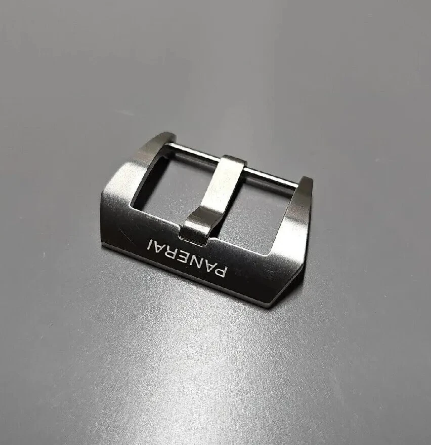 Panerai 22mm OEM Brushed Stainless Steel Tang Buckle 22MM PAV00627 SWISS MADE  - Image 2 of 4