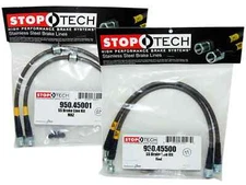 StopTech Stainless Steel Brake Line Kit Front & Rear for 93-95 Mazda RX7 FD3S