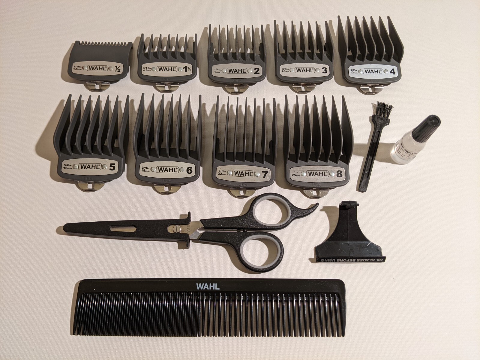 (14 pc  Lot)  Wahl Elite Pro High Performance Haircut  79602 Trimmer Accessories