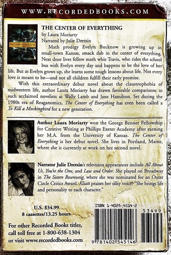 📼The Center of Everything Laura Moriarty Dretzin Audio Book Cassette Tapes New - Imagen 3 de 9