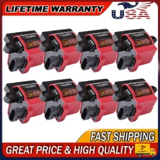 UF-271 PACK Of 8 Square Ignition Coils For Chevrolet GMC 4.8L 5.3L 6.0L 8.1L V8