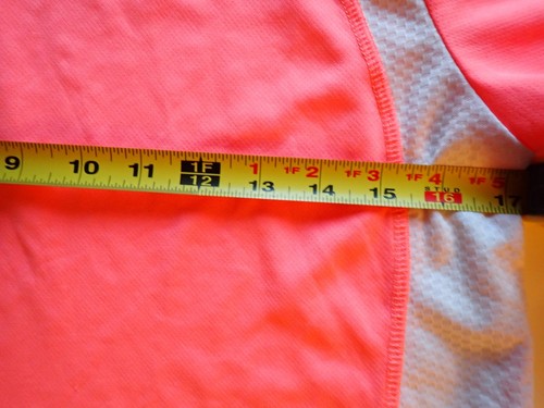 Girls Rash Guard Zero Xposur XL 16 Extra Short Sleeve Orange Swimwear Top Summer - Picture 11 of 18
