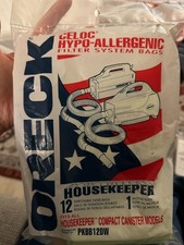 Sealed 12 Pack Oreck Xl Buster Compact Canister Vacuum PKBB12DW Housekeeper NEW