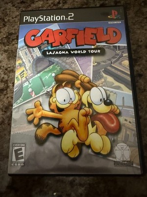 Garfield: Lasagna World Tour (Sony PlayStation 2, 2008) PS2 Complete With Manual