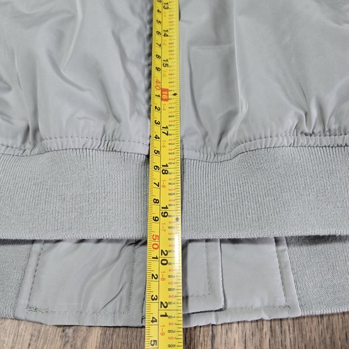 Neu mit Etikett Aeropostale XL hellgrüne kurz geschnittene Damen-Bomberjacke ~ durchgehender Reißverschluss - Bild 12 von 12