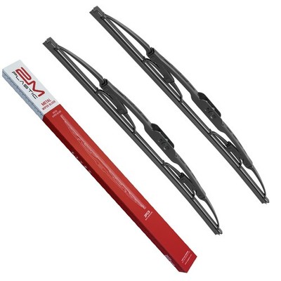 Front Metal Wiper Blades For MINI Cooper 02-12 R50 R52 R53 R56 R57 18'' 19''