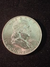 1949 D   FRANKLIN HALF DOLLAR   AU