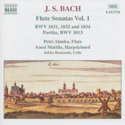 Johann Sebastian Bach J.S Bach: Flute Sonatas Vol. 1 (CD) Album