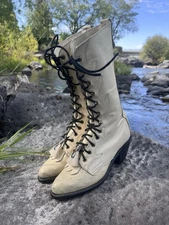 Lady Buckaroo Boutique Boots Size 6.5 ostrich leather from Jackson Hole Wyoming