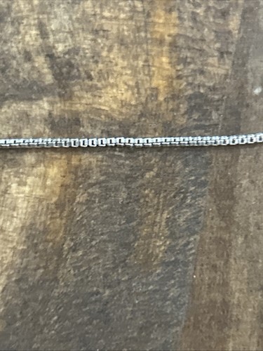 18,5 Zoll italienische Sterlingsilber Box Kette 2,15 Gramm - Bild 3 von 5