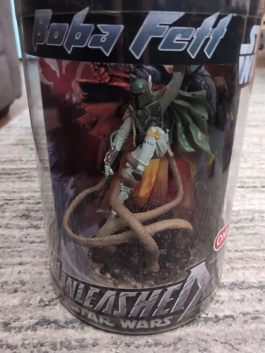 Star Wars Boba Fett Unleashed Target Exclusive Tube Action Figure Statue 