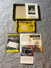 Vintage Ganz Speed-EZ-EL 4x5" Darkroom Printing Easel Original Box