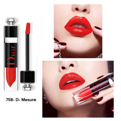 Dior Addict Lacquer Plump Lippenstift - 758 D - Mesure