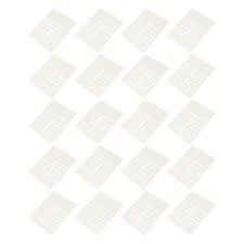 20 Sheets Ring Size Adjuster: Invisible Band Sizer - Silicone Ring