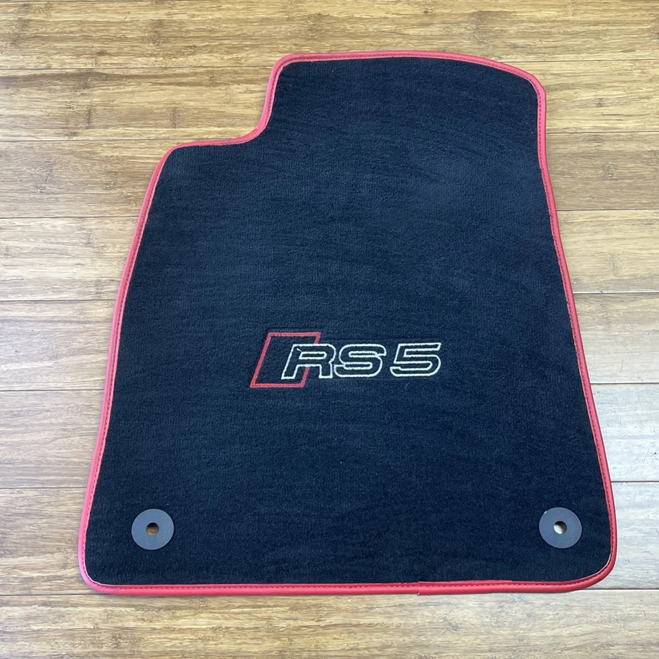 Juego de 4 alfombrillas delanteras y traseras convertibles Audi RS5 2018-2024 *NOTA* Foto 3 de 4