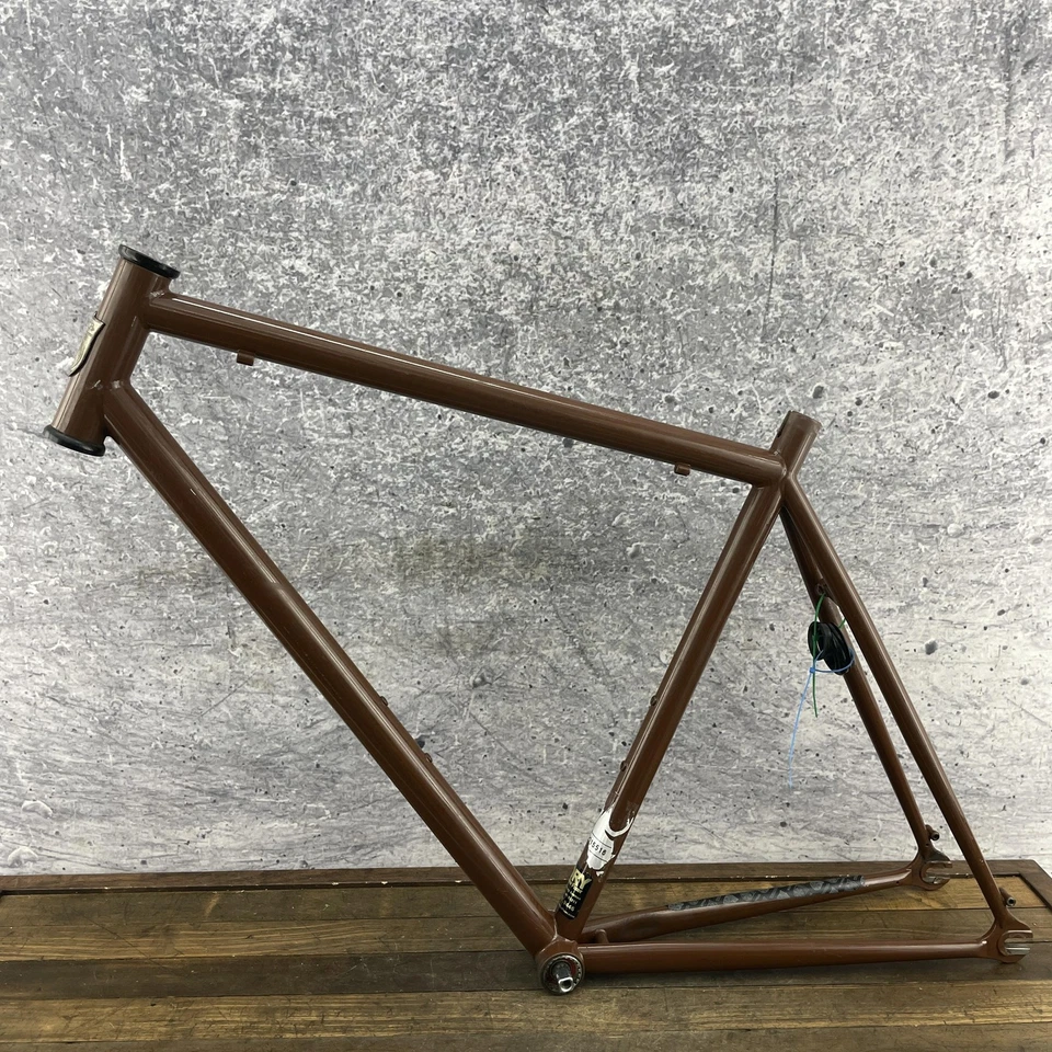 Cuadro de bicicleta Kona Fixie 52 cm punteras horizontales media velocidad única 700c 120 Foto 4 de 4